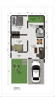 Type 36_72 Denah