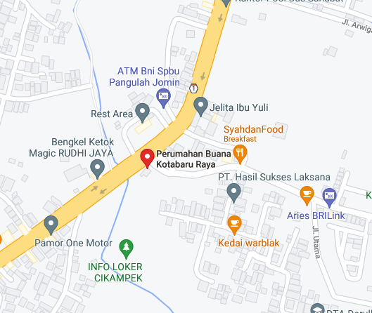 Buana Kotabaru Raya Maps